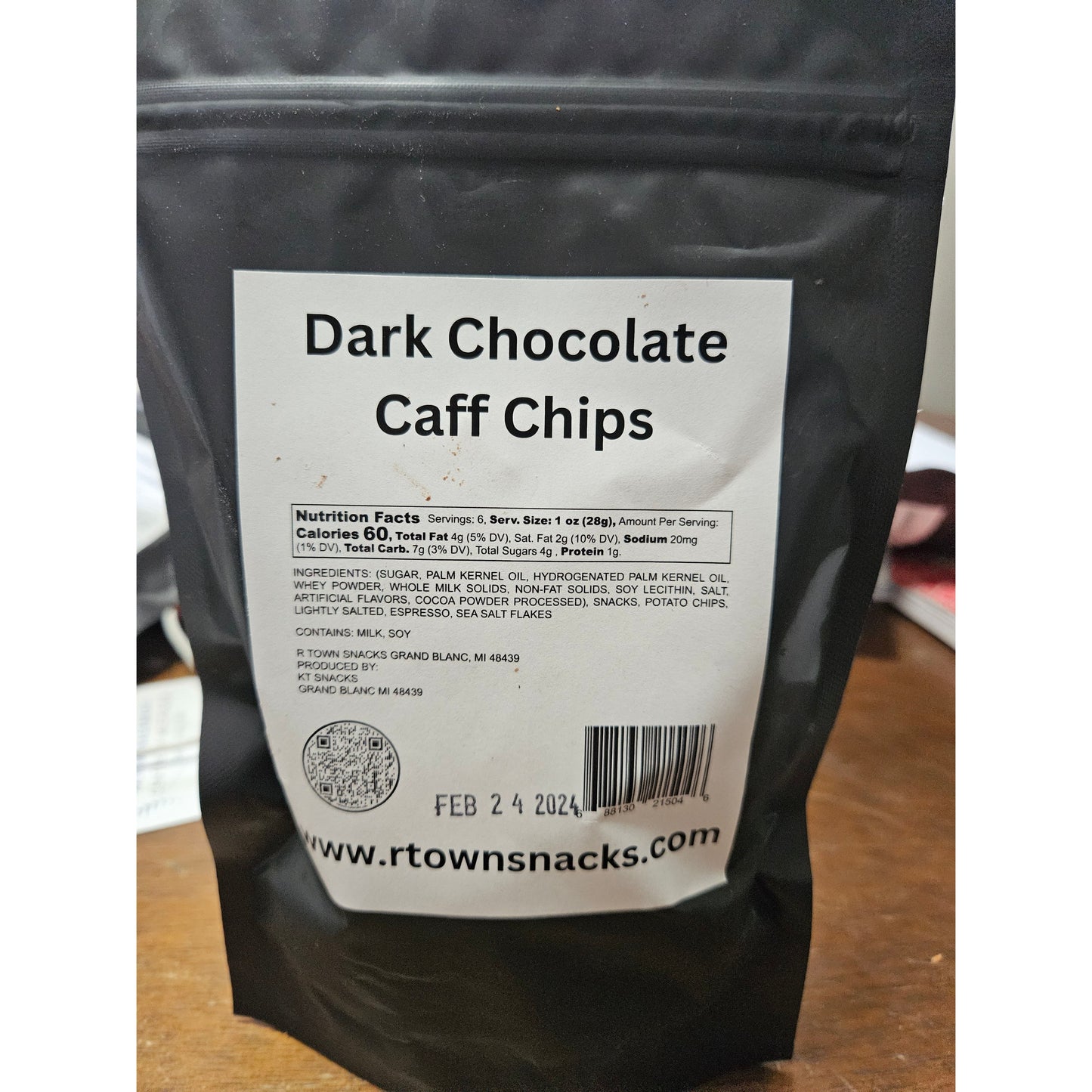 Caff Chips Dark Chocolate Espresso