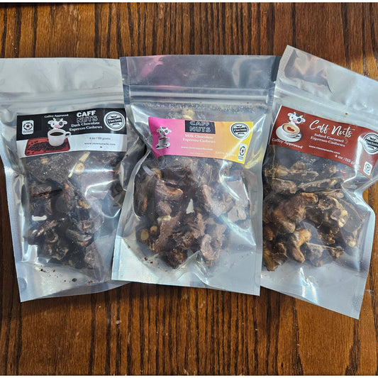 Case of 12 mixed Espresso Caff nuts