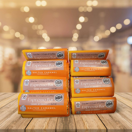 Case of 30 Espresso Salted Caramel Bars