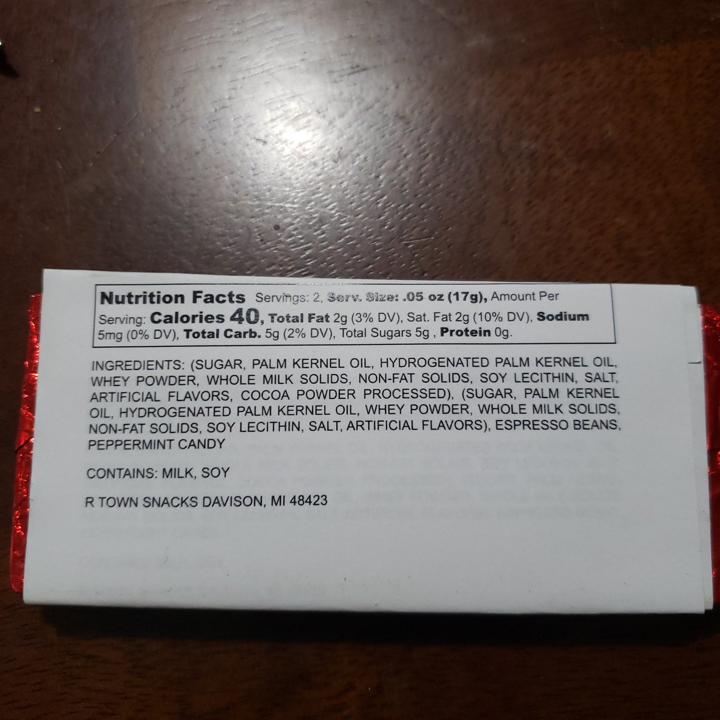 Case of Peppermint Espresso bars